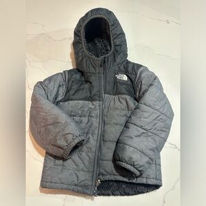 The Northface boys 4t reversible winter jacket with hood